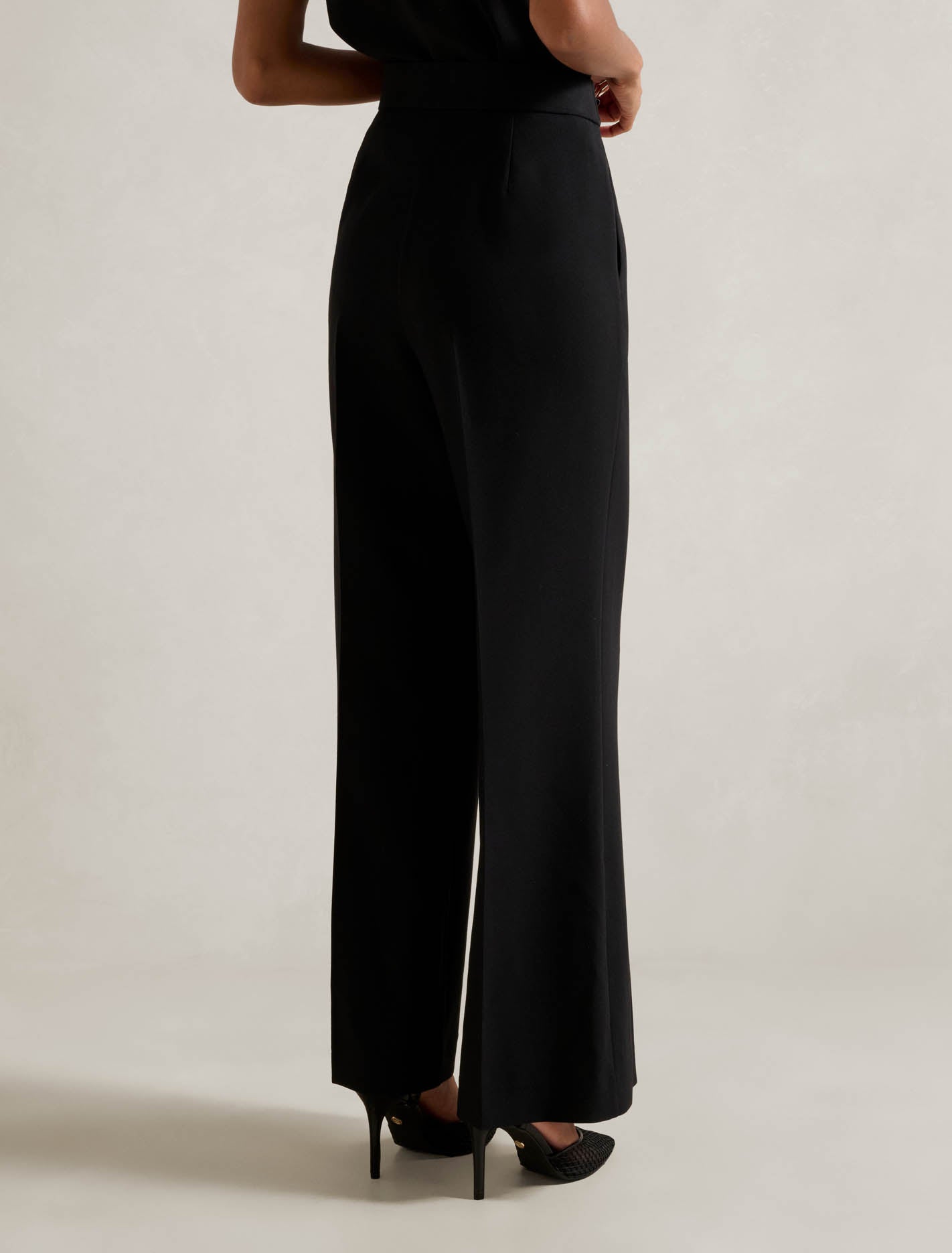 Marissa Petite Wide Leg Pants Black