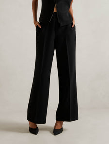Marissa Petite Wide Leg Pants Black