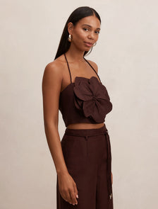 Myla Flower Detail Top Chocolate Set