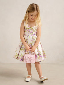 Isabel Girls Mini Print Dress Hillcroft Floral