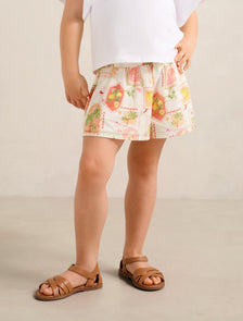 Flora Girls Swing Print Short Almada Holiday